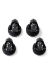 Cufflinks, Inc Star Wars™ 3d Darth Vader Stud Set In Black