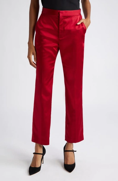 L Agence Rebel Trousers In Dark Tango