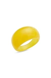 Vidakush Mango Smoothie Ring In Yellow