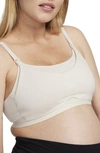 Nike Women's Alate (m) Light-support Lightly Lined Nursing Sports Bra (maternity) In Brown