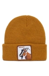 GOORIN BROS THE GREATEST GOAT PATCH BEANIE