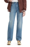 Levi's Cropped High-rise Straight-leg Jeans In Dance Around