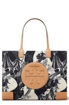 Tory Burch Ella Print Tote In Muse