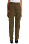 Rabanne Khaki Cargo Pocket Trousers In Kaki