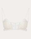 La Perla Ma Fall In Love Lace Balconette Bra In White