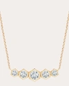 NATORI WOMEN'S INDOCHINE BAMBOO DIAMOND JOURNEY NECKLACE