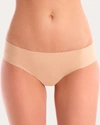 Commando Technical Cotton-blend Bikini In Tan