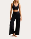 Commando Womens Black Butter Comfy Scoop-neck Stretch-jersey Bralette S In Black