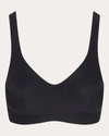 Commando Butter Soft Support Strapless Bralette In Black In Black