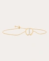 Natori Women's Shangri-la 14k Gold Diamond Yin-yang Bolo Bracelet In Gold