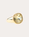 Short & Suite Women's Candy 14k Gold-plated Swarovski Crystal Ring In Yellow