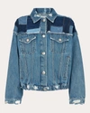 TOMORROW WOMEN'S EWA PATCHWORK DENIM JACKET