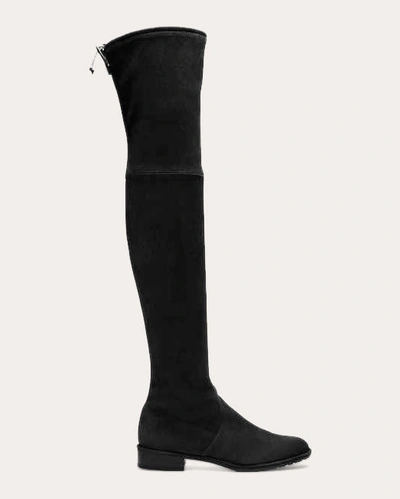 STUART WEITZMAN WOMEN'S LOWLAND STRETCH-SUEDE OVER-THE-KNEE BOOT
