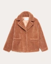 Stand Studio Women's Marina Teddy Jacket In Brown