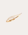 Graziela Gems Women's Mega Swirl 18k Gold Diamond Double Dynamite Ring In Gold