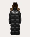 Moncler Parnaiba Padded Shell-down Jacket In Black