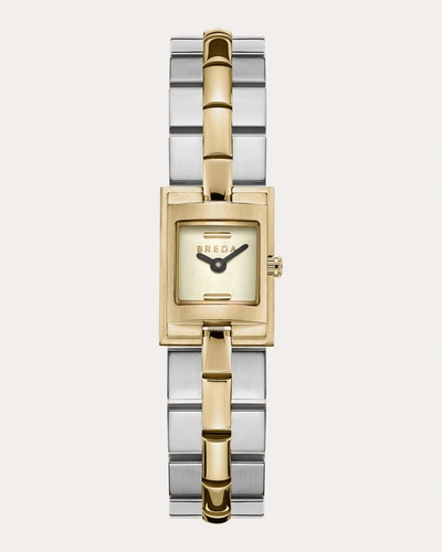Breda Women's Ivory & Two-tone Relic Bracelet Watch In Gold