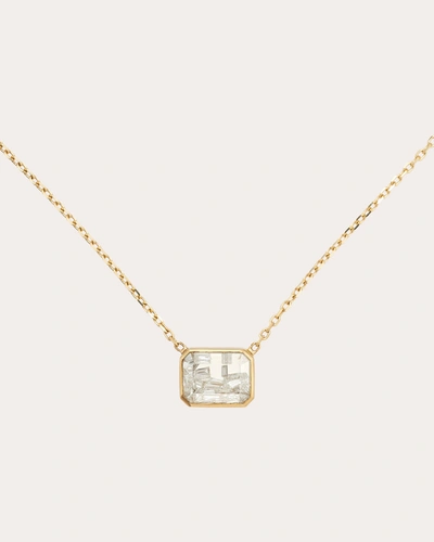 Moritz Glik 18kt Yellow Gold Esmeralda Diamond Shaker Pendant Necklace