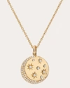 ZOE LEV WOMEN'S DIAMOND CELESTIAL PENDANT NECKLACE