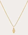 Zoe Lev Diamond Hamsa Pendant Necklace | Diamonds/yellow Gold In Gold