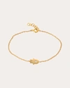 Zoe Lev Diamond Hamsa Bracelet | Diamonds/yellow Gold In Gold