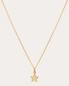 ZOE LEV WOMEN'S DIAMOND MOON PENDANT NECKLACE