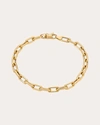 Zoe Lev 14k Yellow Gold Large Open Link Chain Bracelet In Gold