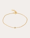 Zoe Lev Women's Mini 14k Gold Diamond Diamond Bracelet In Gold
