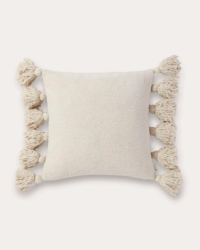 Sunday Citizen Pom Pom Throw Pillow In Brown