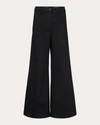 Tomorrow Wash Forever Black Ellen Wide Jeans In Black