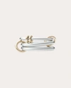 Spinelli Kilcollin Women's Raneth 18k Gold And Sterling Silver Linked Rings In Gold/silver