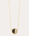 SYNA JEWELS WOMEN'S COSMIC ECLIPSE NECKLACE