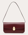 Neous Phoenix Leather Shoulder Bag In Burgundy