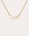 ATELIER PAULIN WOMEN'S LOVE SQUARED NECKLACE