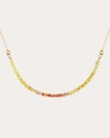 Atelier Paulin Women's Nonza Sunburn Necklace In Yellow