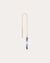 Atelier Paulin Women's Nonza Blue Sapphire Earring In Blue