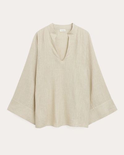 By Malene Birger Lomaria Shirt In Undyed