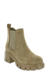 Mia Women's Ivy Chelsea Lug Sole Booties In Khaki