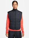 Nike Therma-fit Swift Running Vest In Black