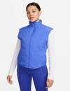 Nike Therma-fit Swift Running Vest In Blue
