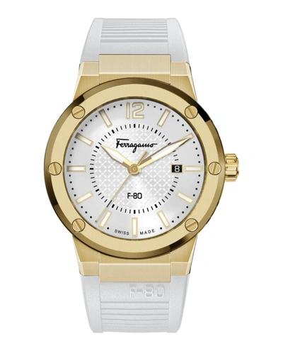 Ferragamo F-80 Watch In Yellow