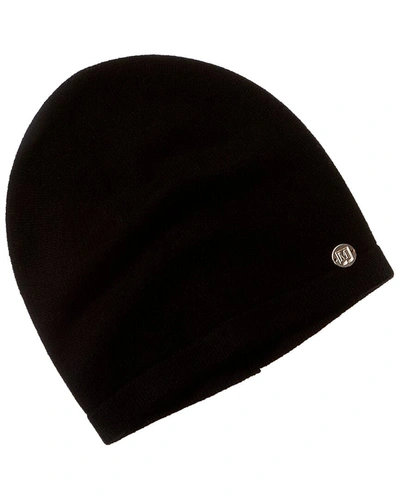Bruno Magli Cashmere Slouch Hat In Black