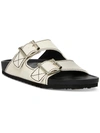 Madden Girl Boxer Womens Pool Slip On Slide Sandals In Multi