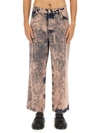 Etudes Studio Études District Overdyed Jeans In Pink
