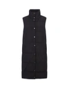 Max Mara Black Taffgi Gilet In Black