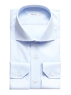 Fray Cotton Shirt In Blue