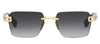 Dita Meta-evo One Rectangle Sunglasses In Grey