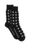 Alexander Mcqueen Multi Skull Socks In Mixed Colours