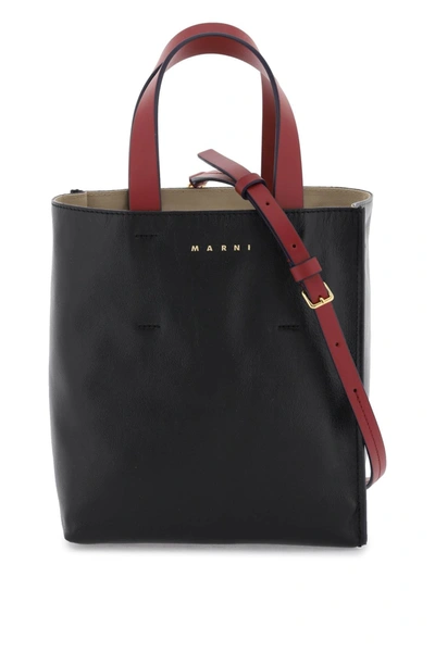 Marni Museo Tote Bag In Mixed Colours