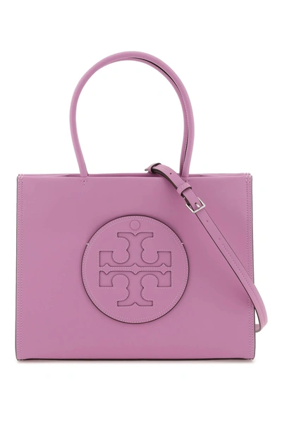 Tory Burch Ella Logo Patch Tote Bag In Purple